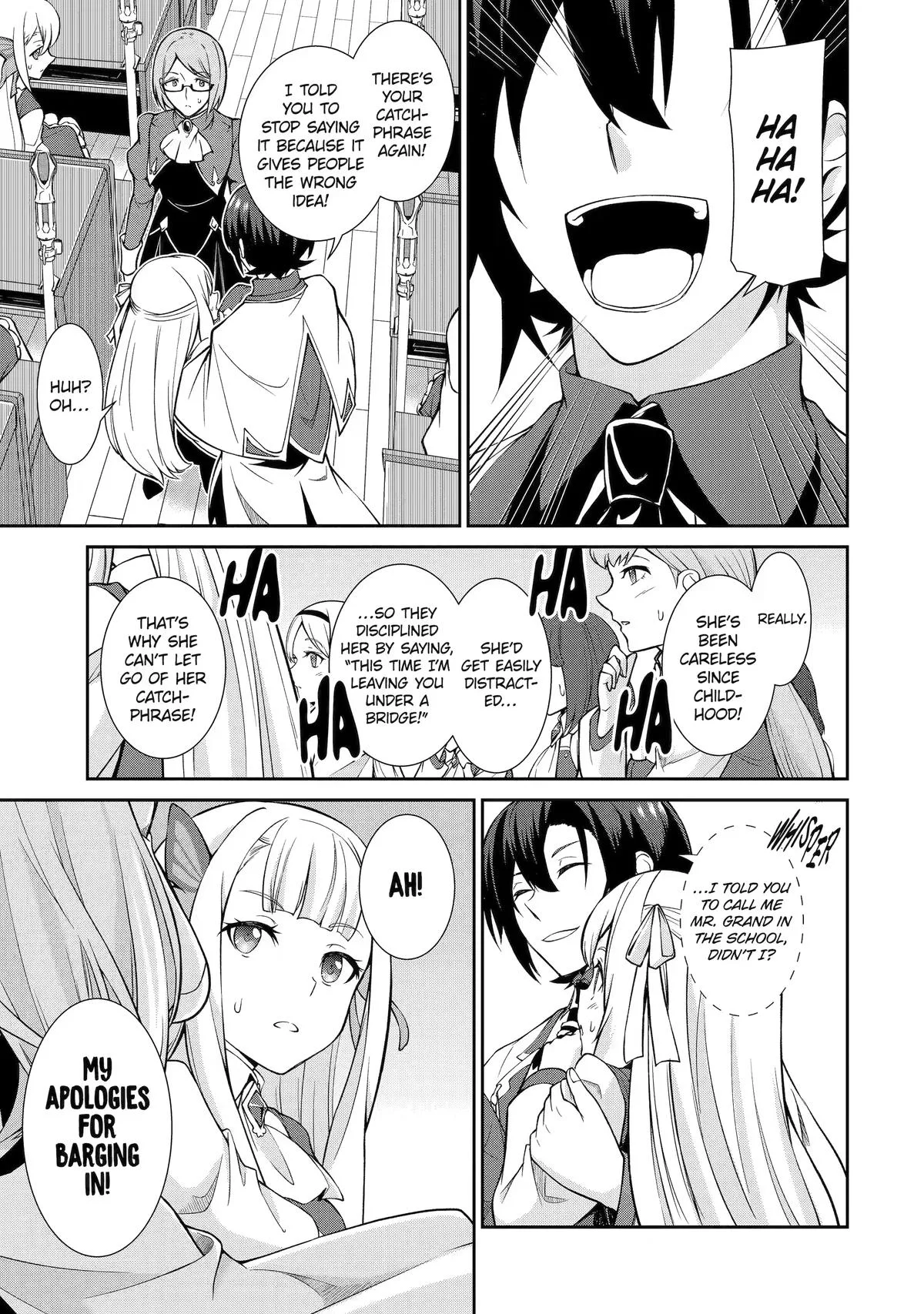 Trained to be the Ultimate Anti-magic Spellblade, chapter 4, page 15