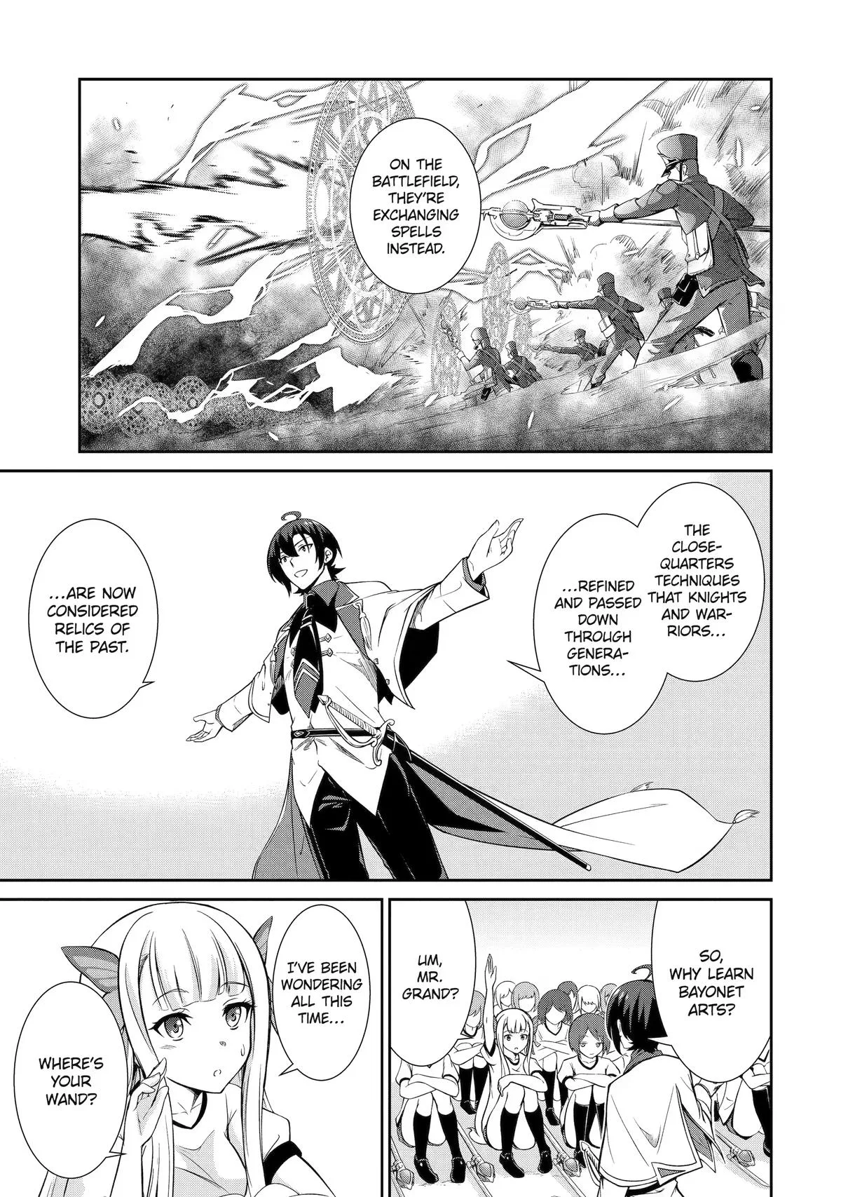 Trained to be the Ultimate Anti-magic Spellblade, chapter 4, page 35