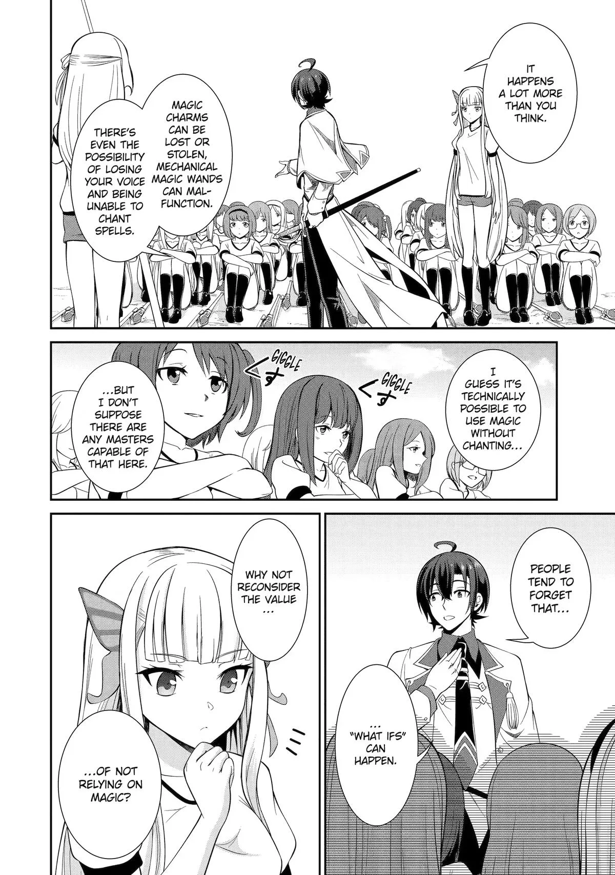 Trained to be the Ultimate Anti-magic Spellblade, chapter 4, page 54