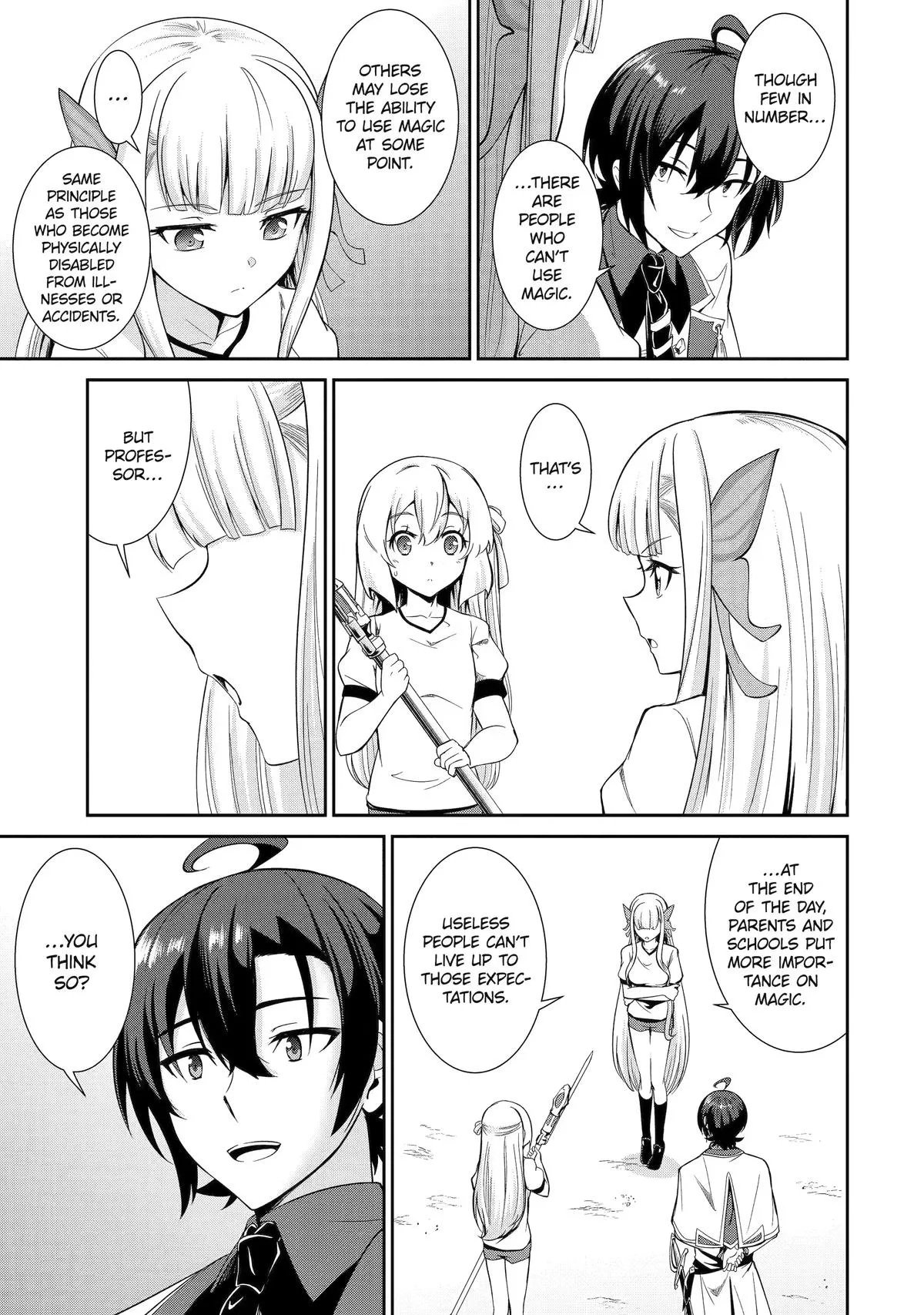 Trained to be the Ultimate Anti-magic Spellblade, chapter 4, page 55