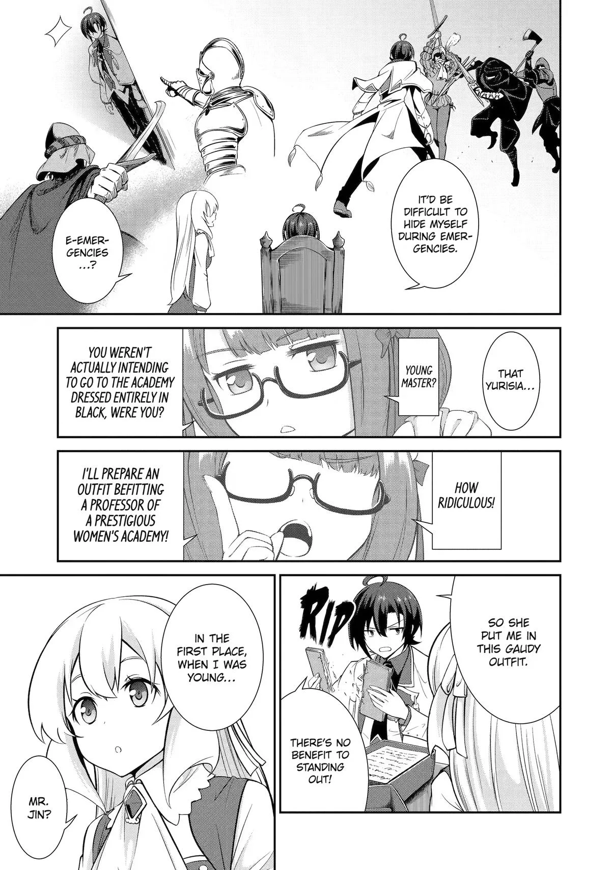Trained to be the Ultimate Anti-magic Spellblade, chapter 5, page 3