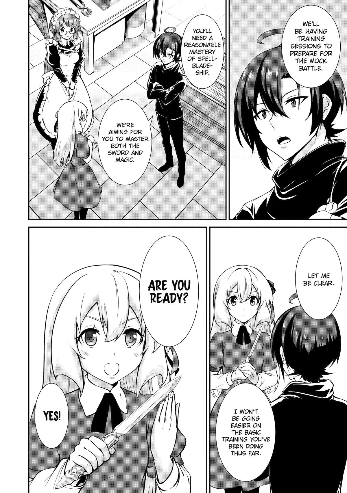 Trained to be the Ultimate Anti-magic Spellblade, chapter 5, page 38