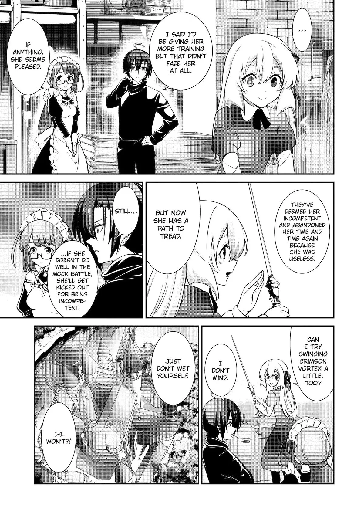 Trained to be the Ultimate Anti-magic Spellblade, chapter 5, page 39