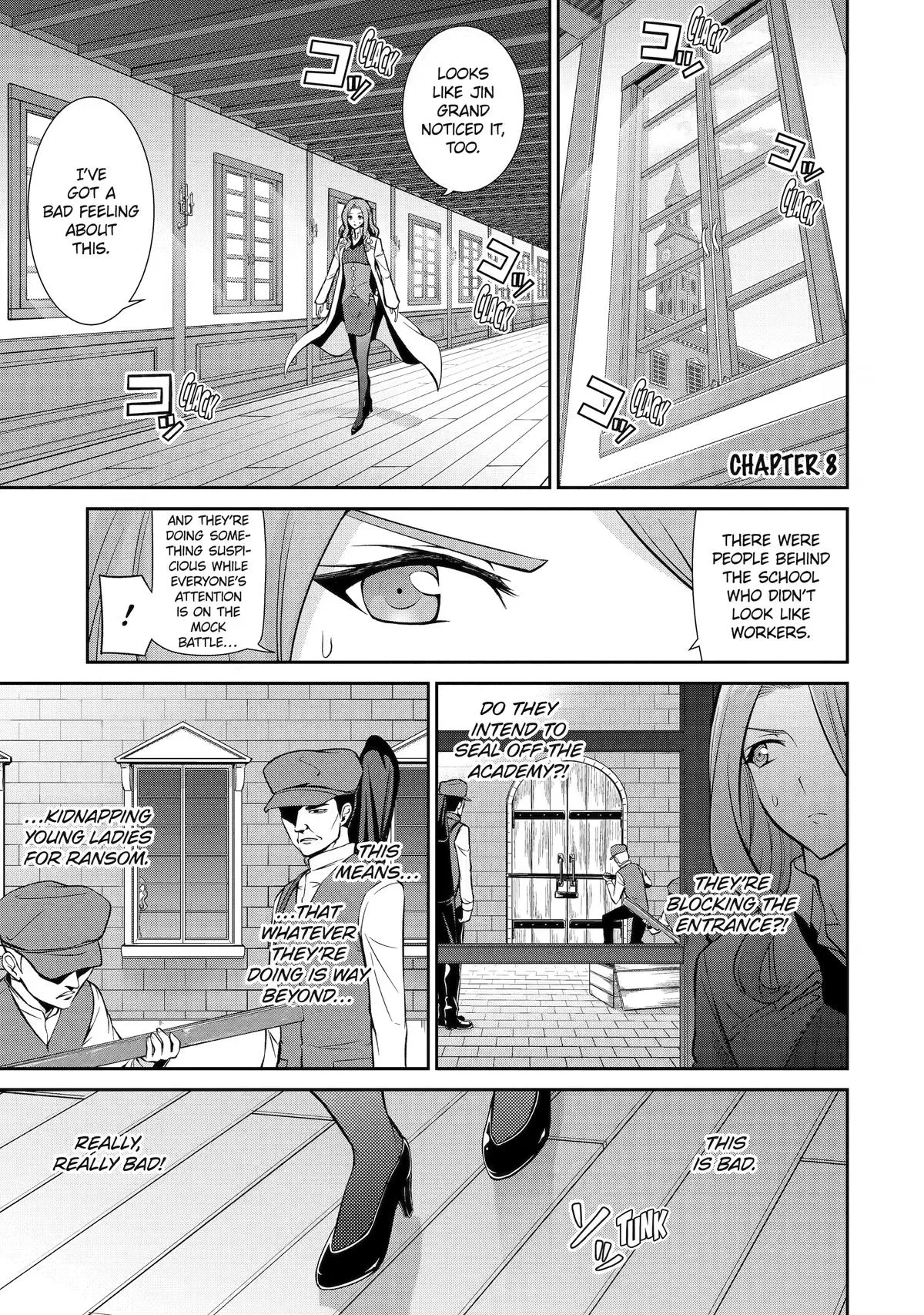 Trained to be the Ultimate Anti-magic Spellblade, chapter 8, page 1