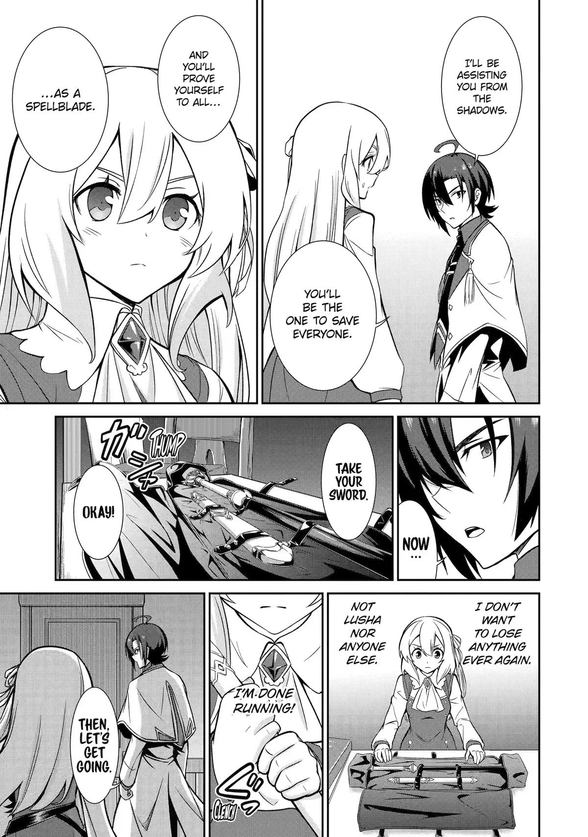Trained to be the Ultimate Anti-magic Spellblade, chapter 8, page 31