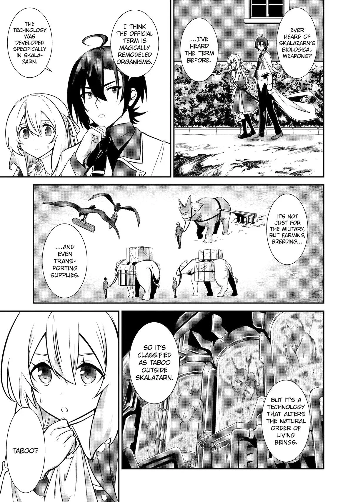 Trained to be the Ultimate Anti-magic Spellblade, chapter 8, page 35