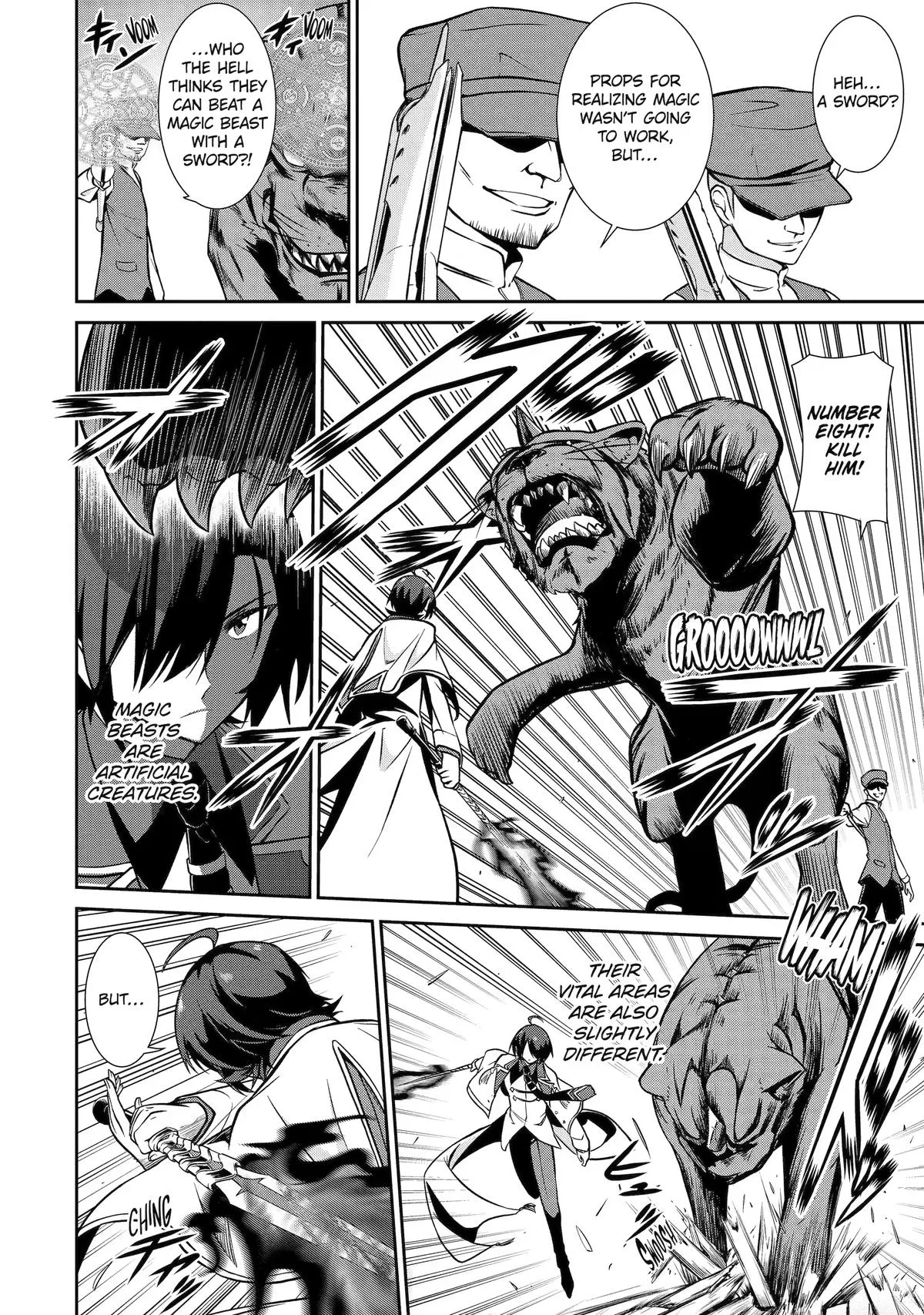 Trained to be the Ultimate Anti-magic Spellblade, chapter 9, page 4