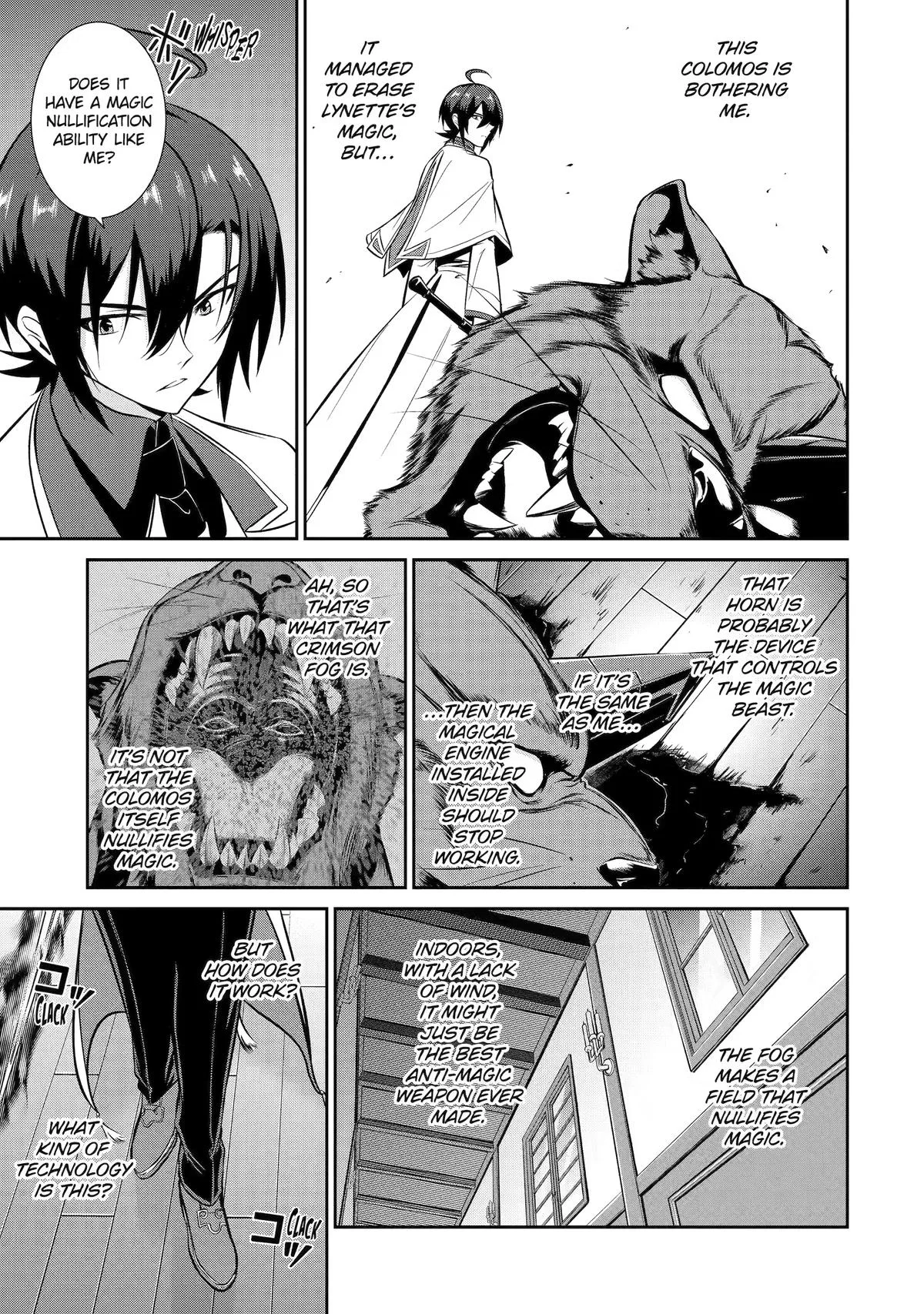 Trained to be the Ultimate Anti-magic Spellblade, chapter 9, page 23