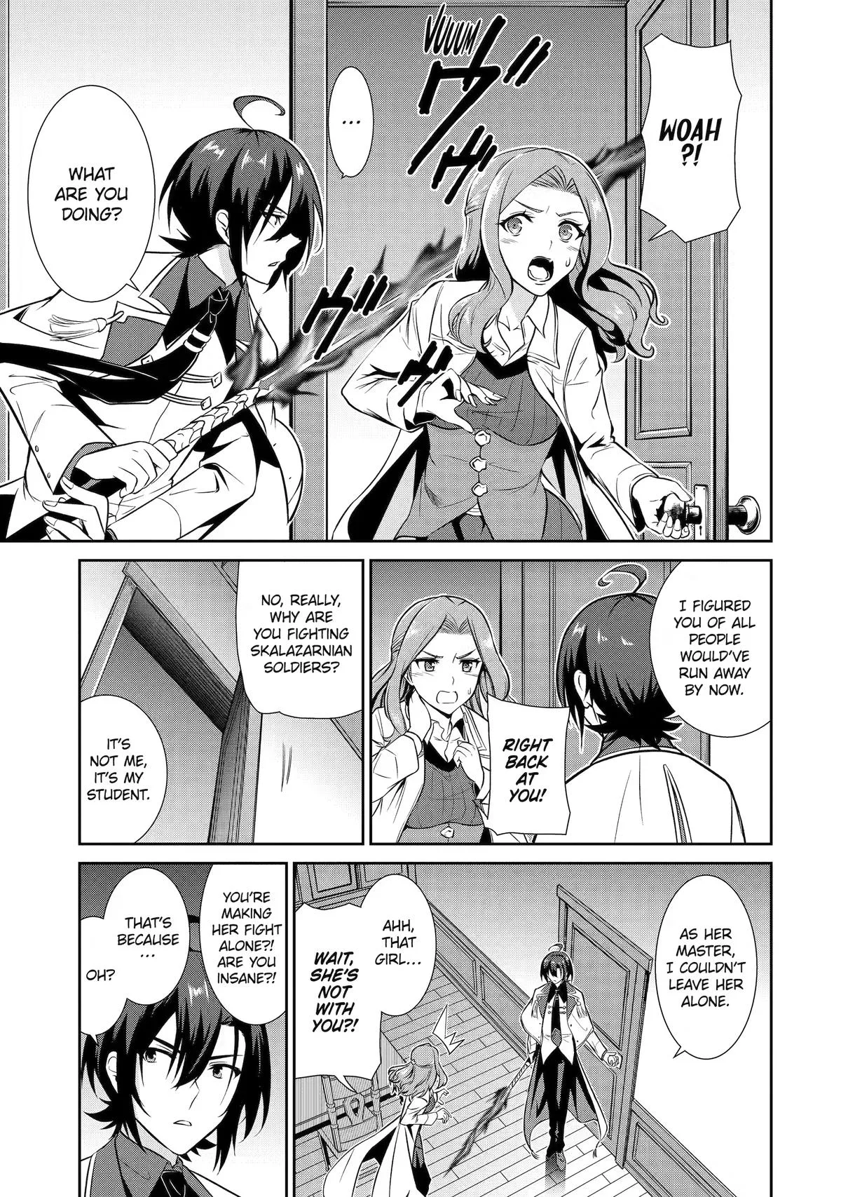 Trained to be the Ultimate Anti-magic Spellblade, chapter 9, page 27