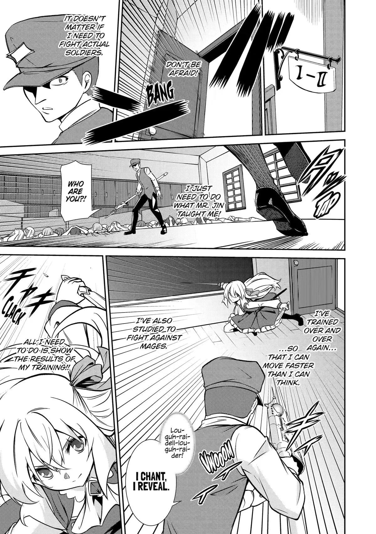 Trained to be the Ultimate Anti-magic Spellblade, chapter 9, page 33