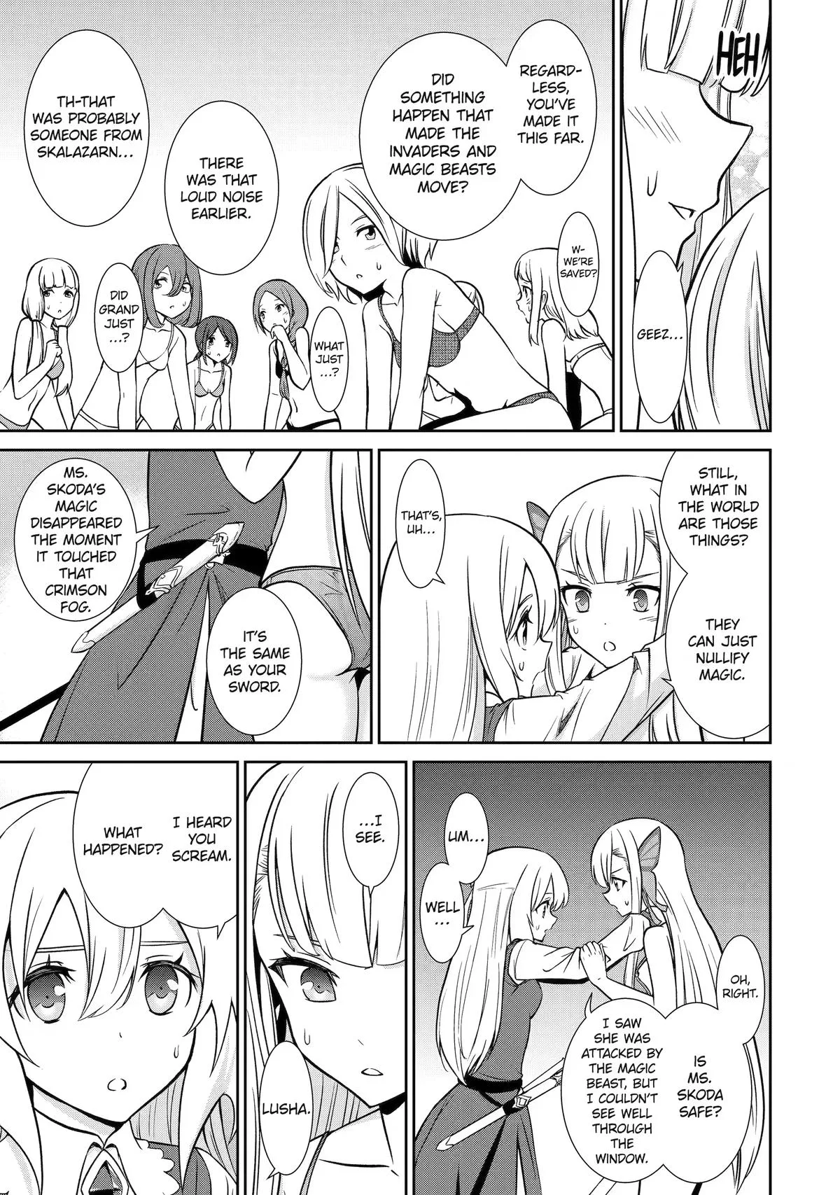 Trained to be the Ultimate Anti-magic Spellblade, chapter 9, page 41