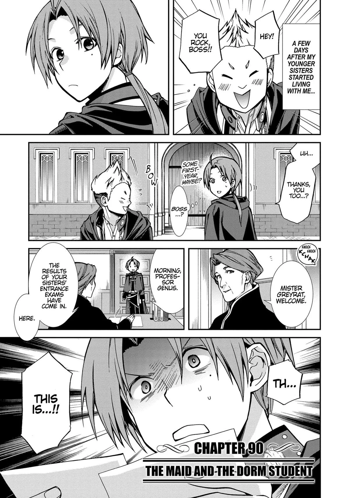Mushoku Tensei: Jobless Reincarnation, chapter 90, page 1