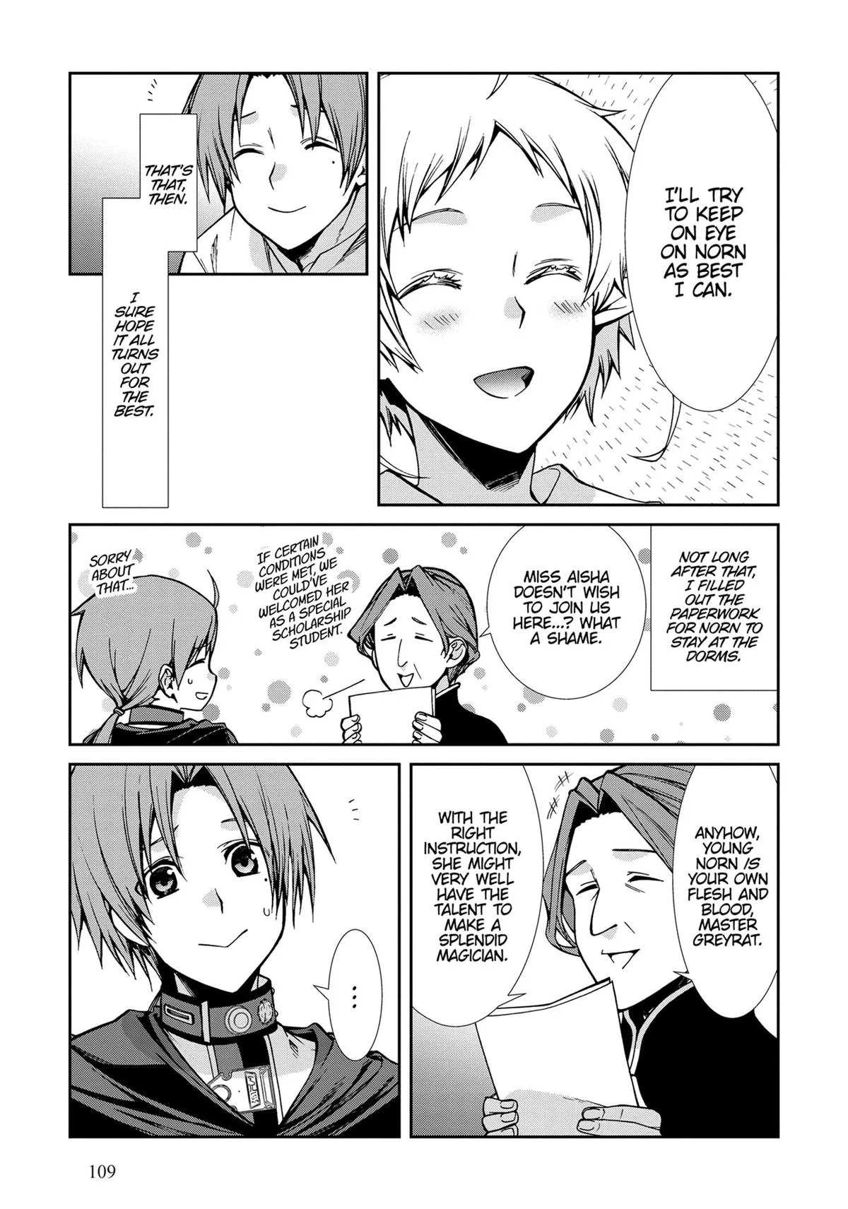 Mushoku Tensei: Jobless Reincarnation, chapter 90, page 21