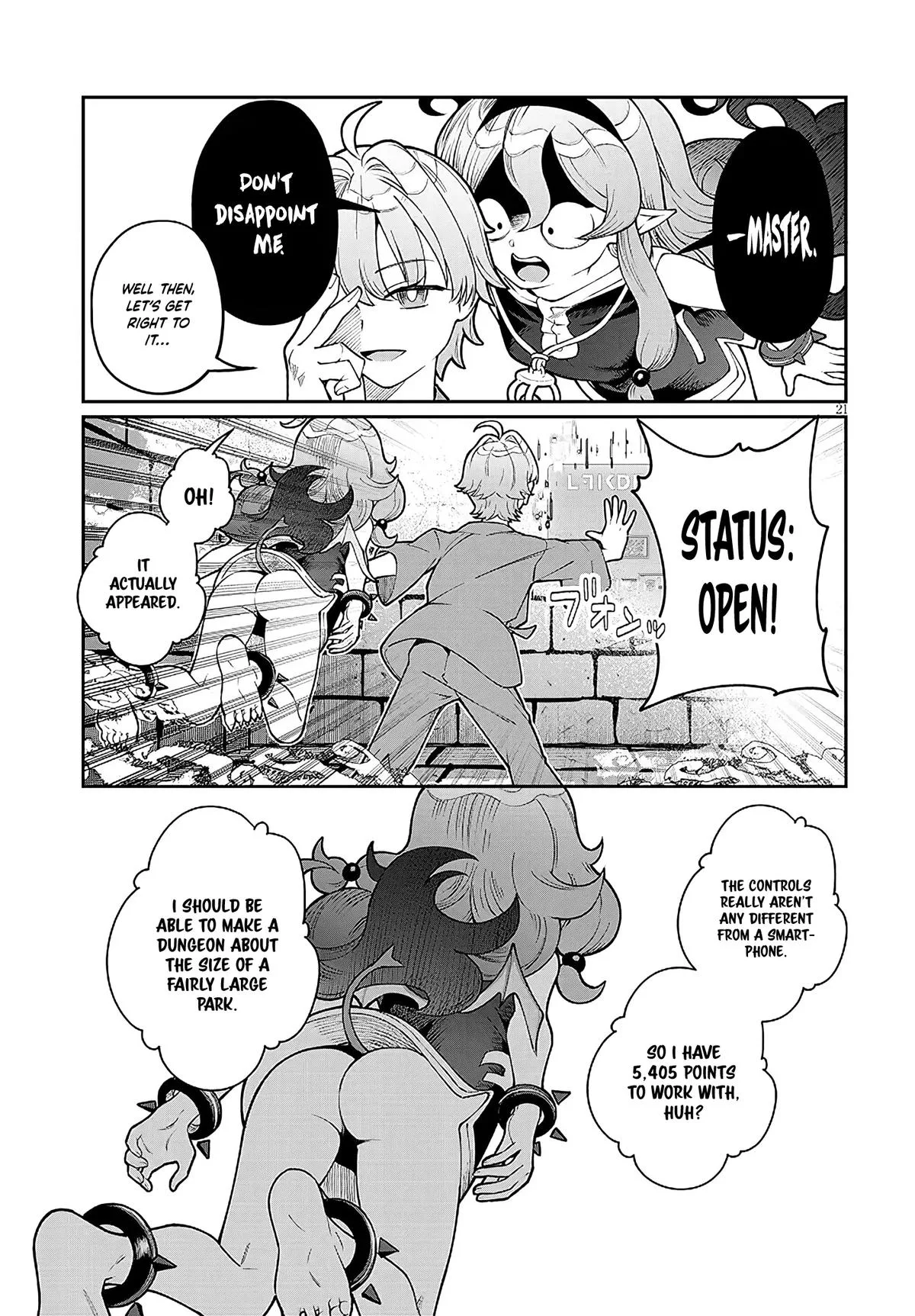 Isekai Tensei Dungeon Master: Onsen Dungeon o Tsukuru, chapter 1, page 20