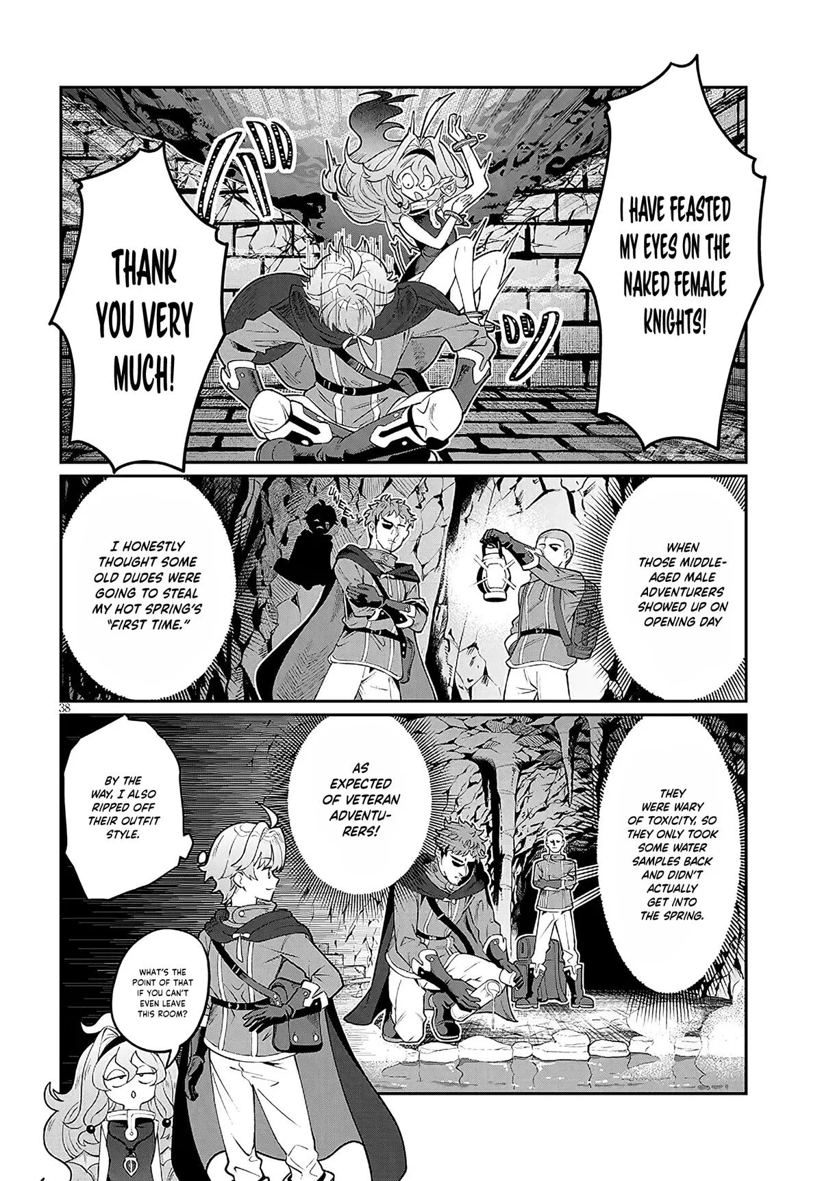 Isekai Tensei Dungeon Master: Onsen Dungeon o Tsukuru, chapter 1, page 37