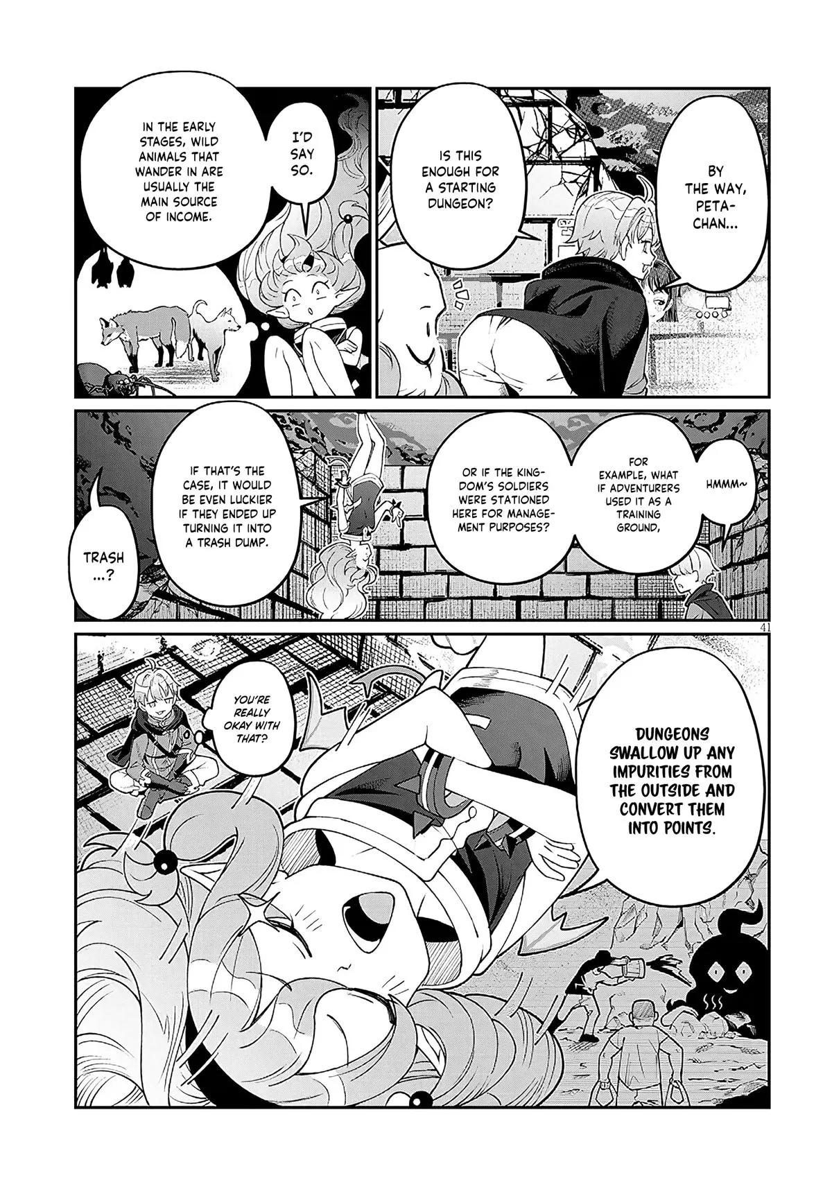 Isekai Tensei Dungeon Master: Onsen Dungeon o Tsukuru, chapter 1, page 40