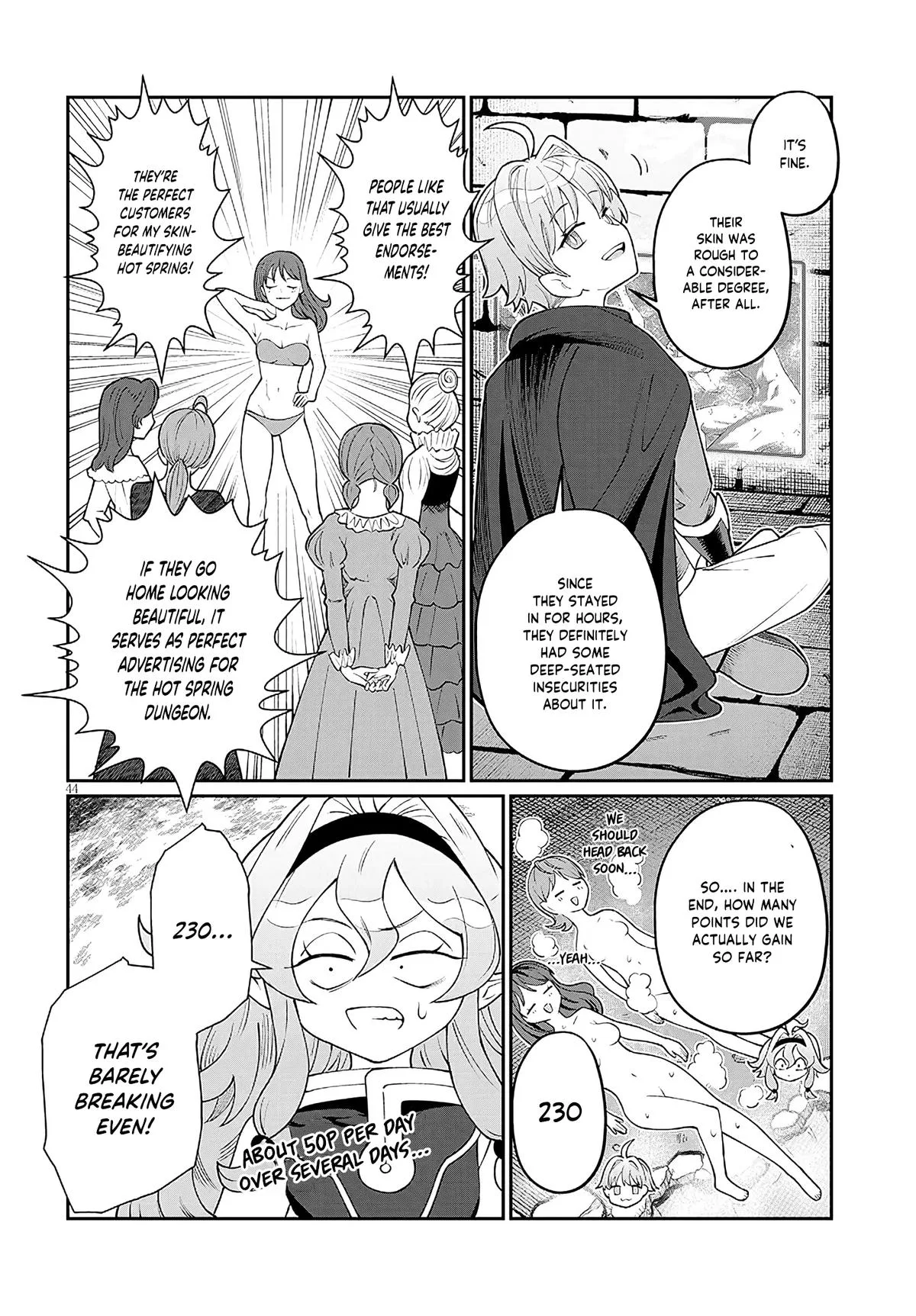 Isekai Tensei Dungeon Master: Onsen Dungeon o Tsukuru, chapter 1, page 43