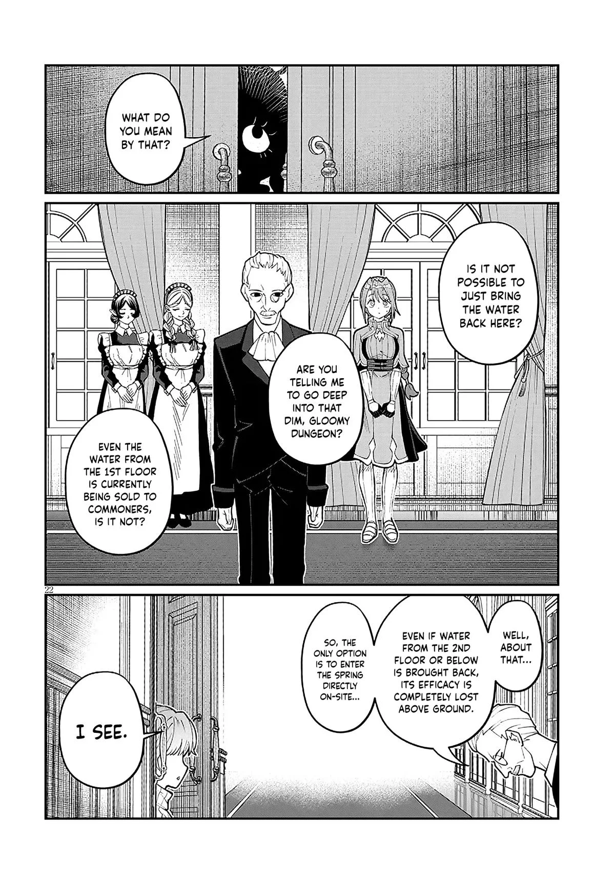 Isekai Tensei Dungeon Master: Onsen Dungeon o Tsukuru, chapter 3, page 22