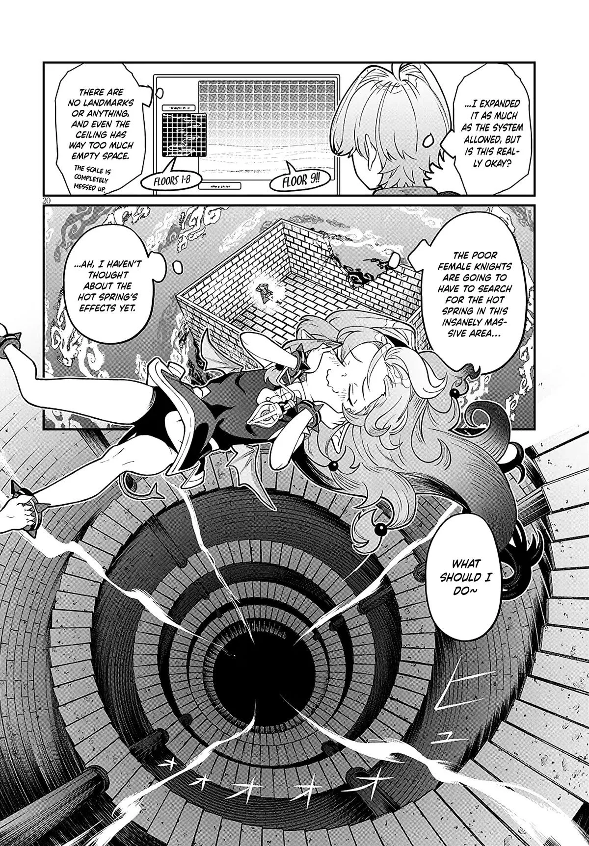 Isekai Tensei Dungeon Master: Onsen Dungeon o Tsukuru, chapter 4, page 20