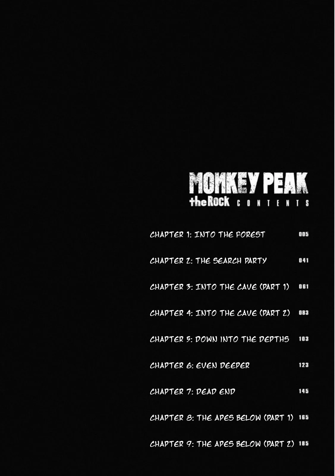 Monkey Peak the Rock, chapter 1, page 6