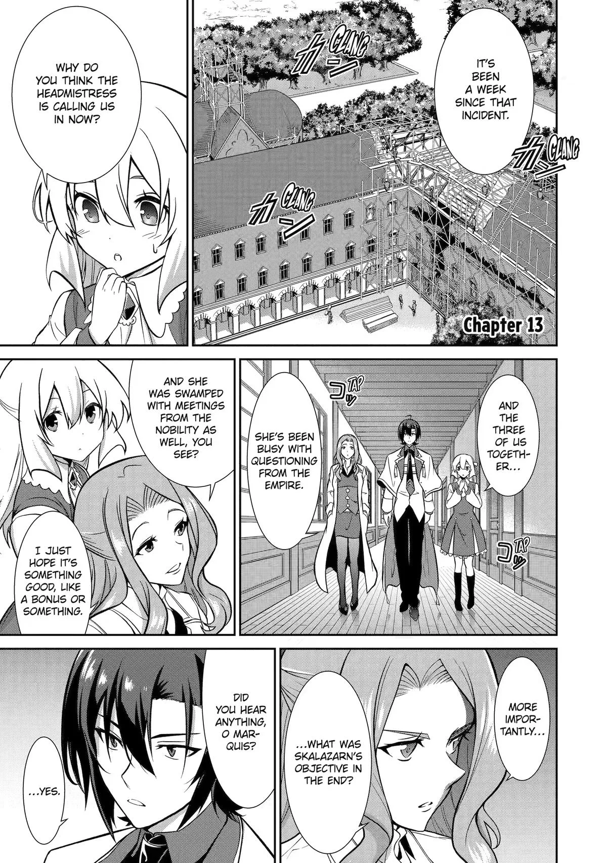 Trained to be the Ultimate Anti-magic Spellblade, chapter 13, page 1