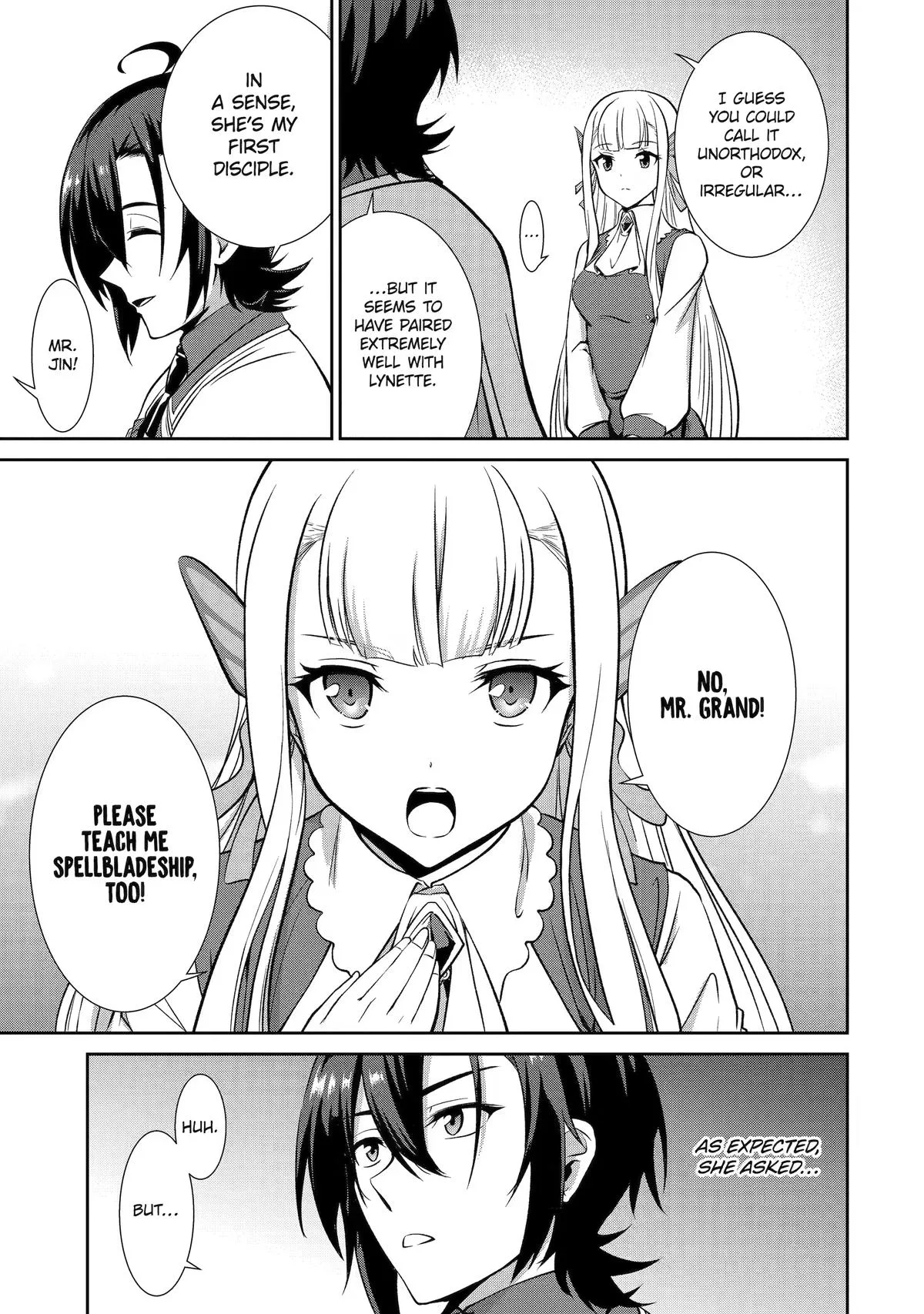 Trained to be the Ultimate Anti-magic Spellblade, chapter 13, page 7