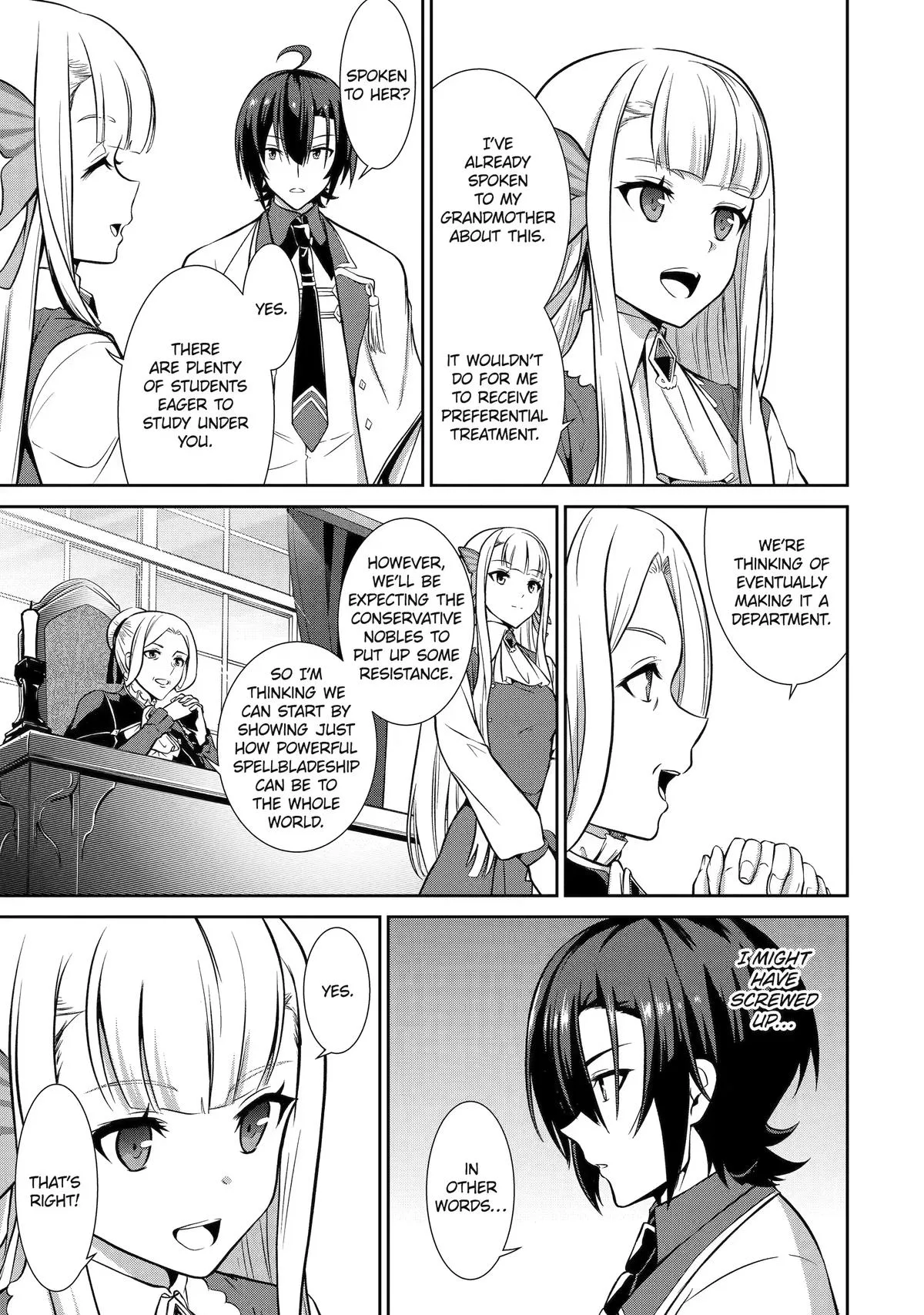 Trained to be the Ultimate Anti-magic Spellblade, chapter 13, page 9