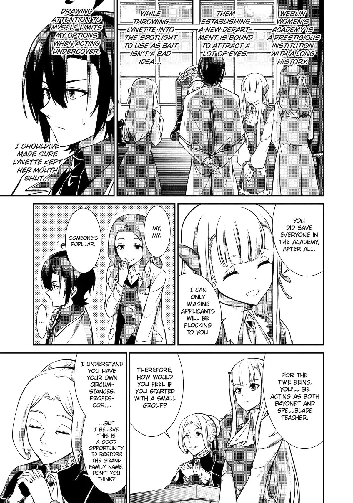 Trained to be the Ultimate Anti-magic Spellblade, chapter 13, page 11