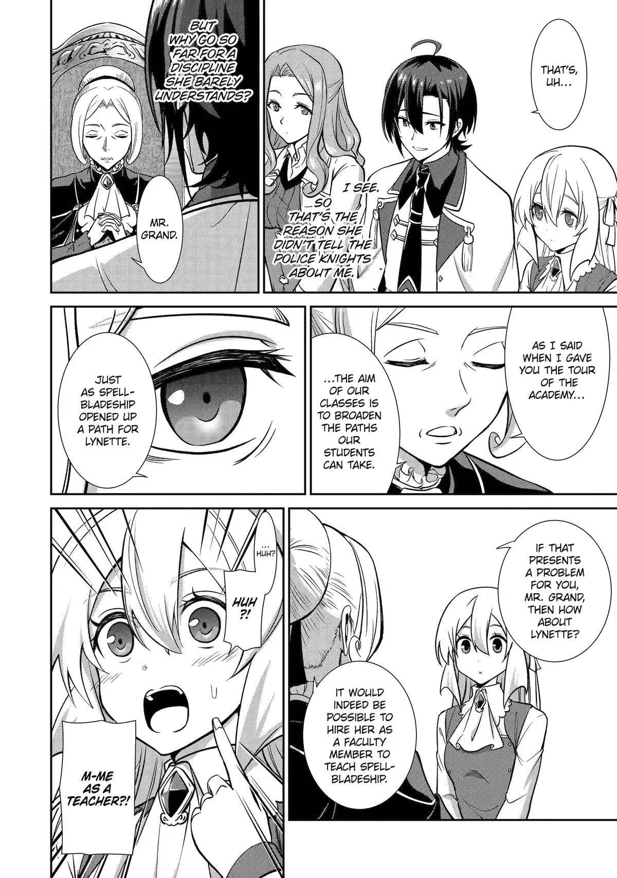 Trained to be the Ultimate Anti-magic Spellblade, chapter 13, page 12