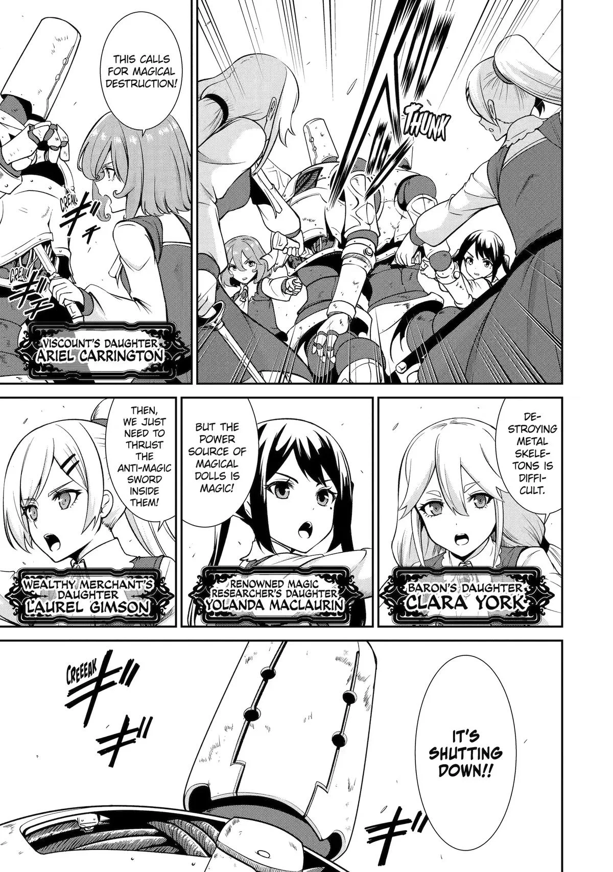 Trained to be the Ultimate Anti-magic Spellblade, chapter 14, page 7