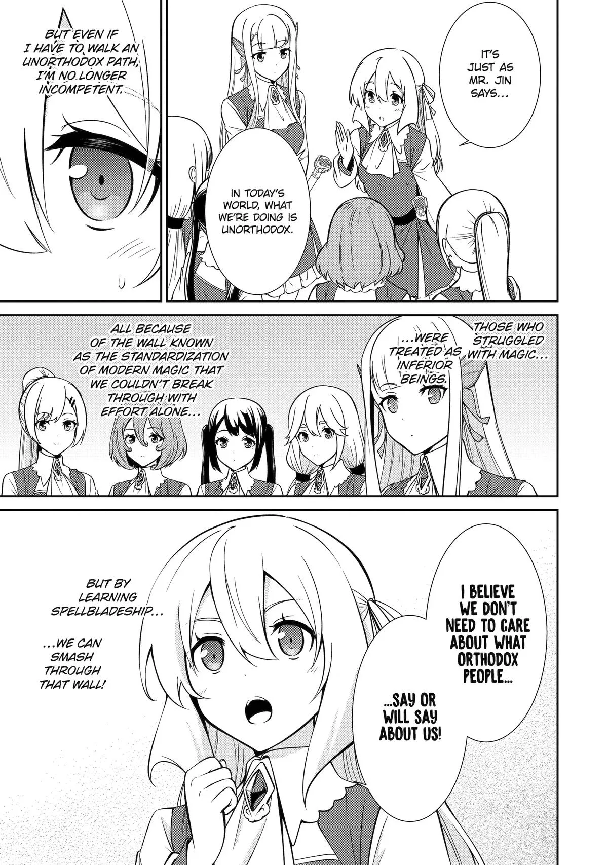 Trained to be the Ultimate Anti-magic Spellblade, chapter 14, page 19