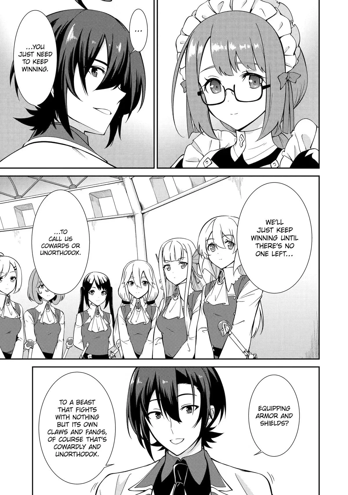 Trained to be the Ultimate Anti-magic Spellblade, chapter 14, page 21