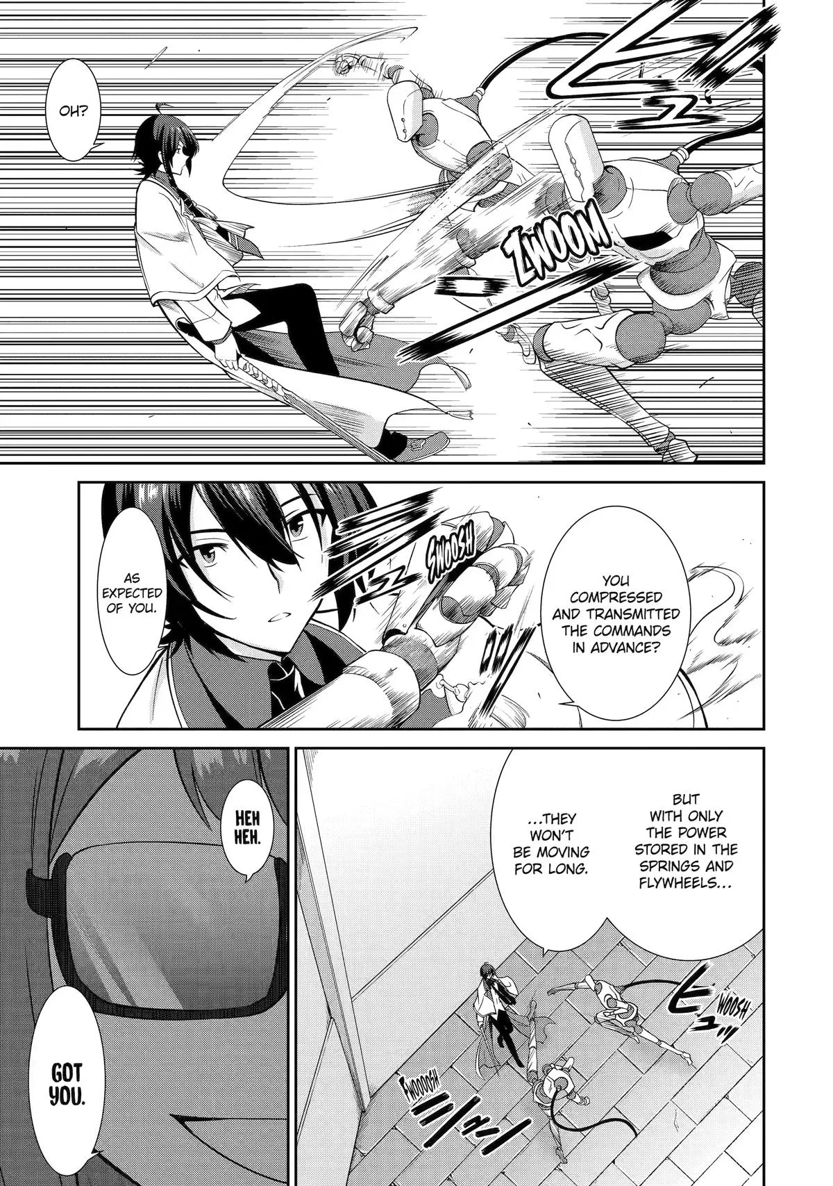 Trained to be the Ultimate Anti-magic Spellblade, chapter 14, page 35