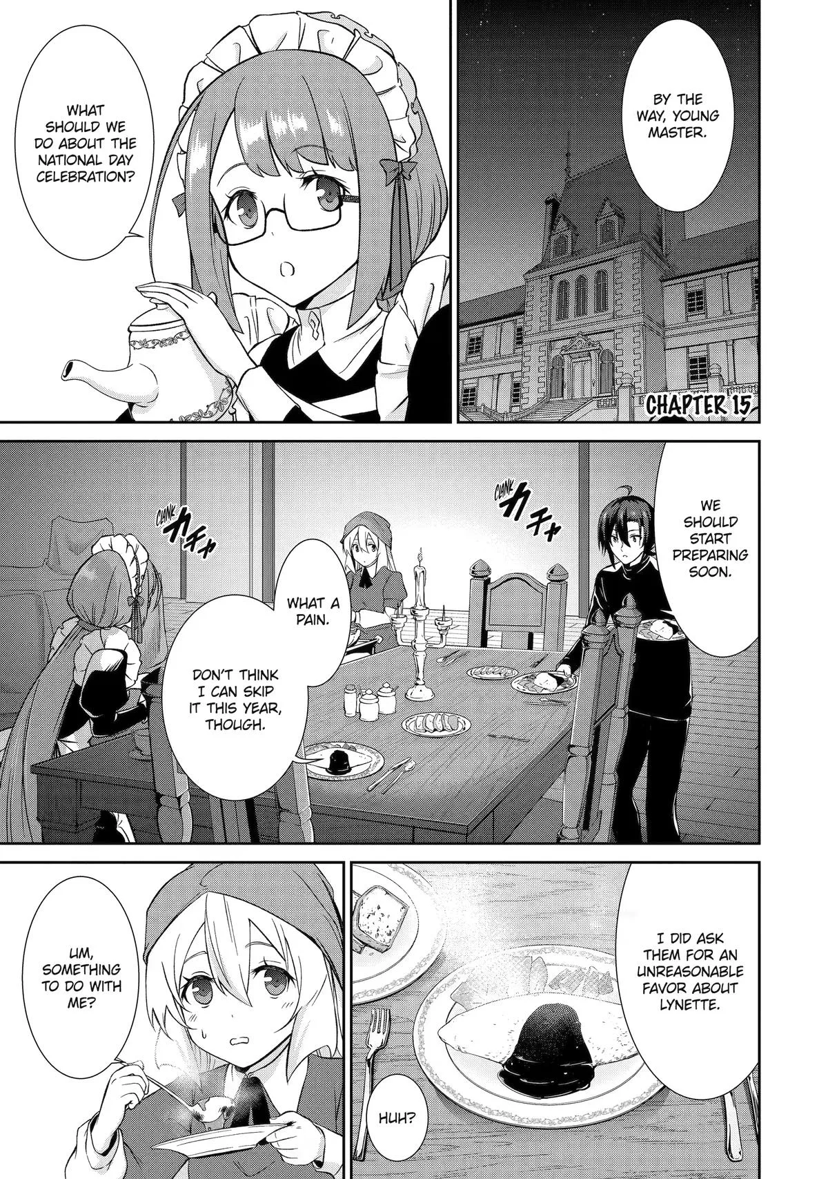 Trained to be the Ultimate Anti-magic Spellblade, chapter 15, page 1