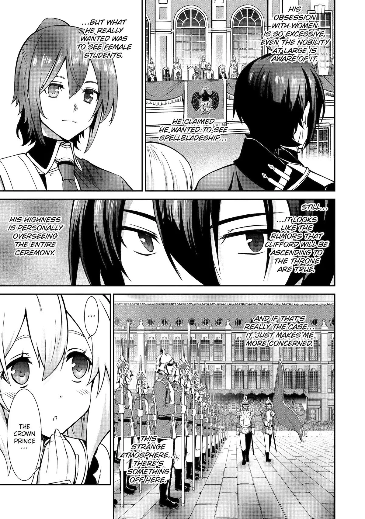 Trained to be the Ultimate Anti-magic Spellblade, chapter 15, page 31