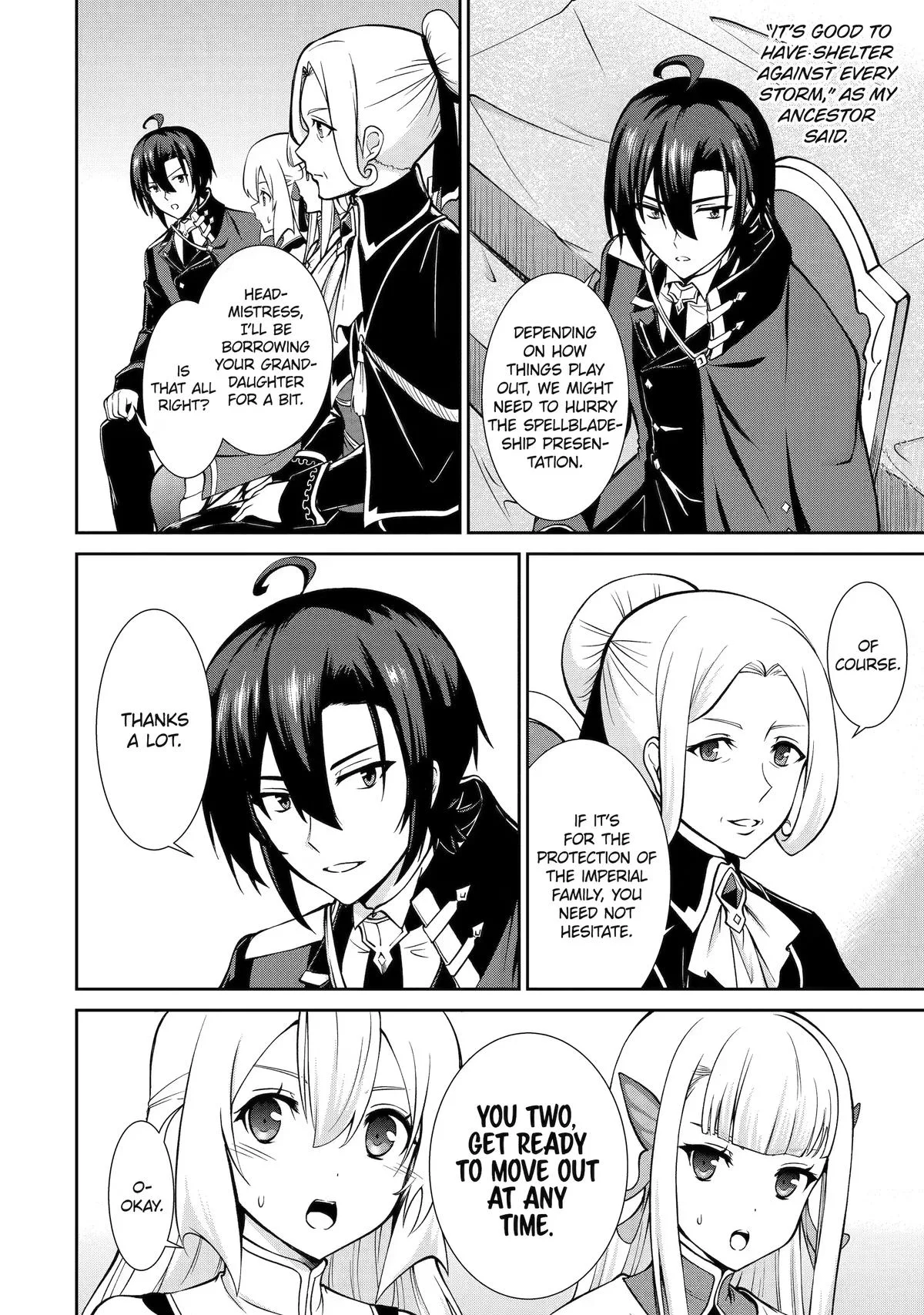 Trained to be the Ultimate Anti-magic Spellblade, chapter 15, page 34