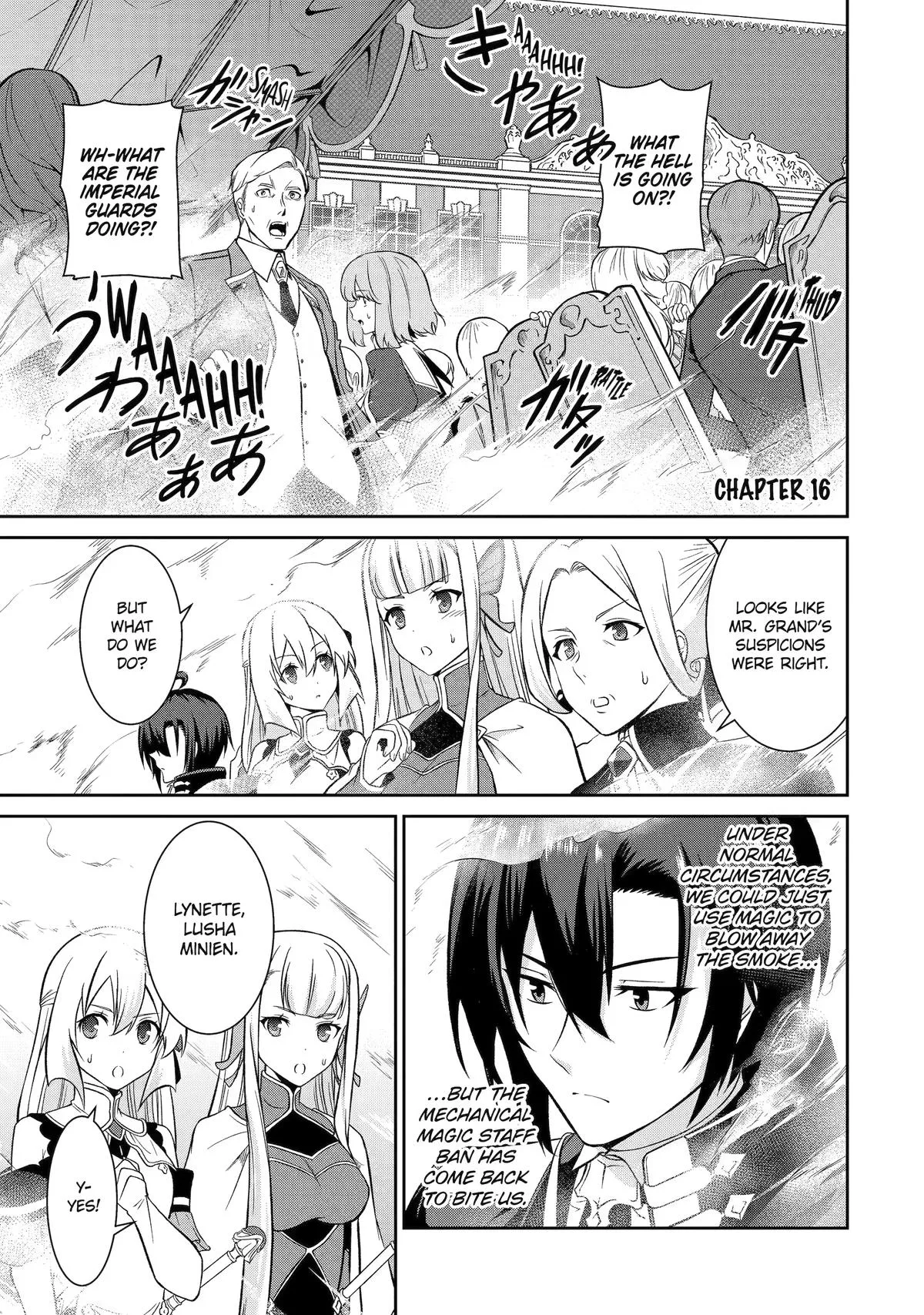 Trained to be the Ultimate Anti-magic Spellblade, chapter 16, page 1