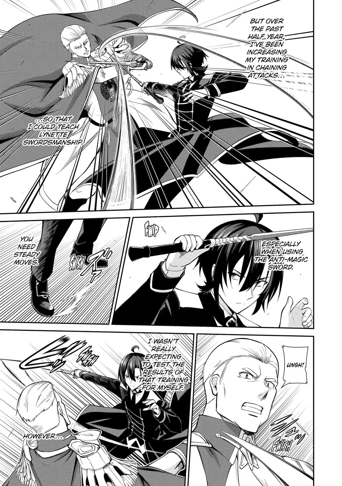 Trained to be the Ultimate Anti-magic Spellblade, chapter 17, page 31