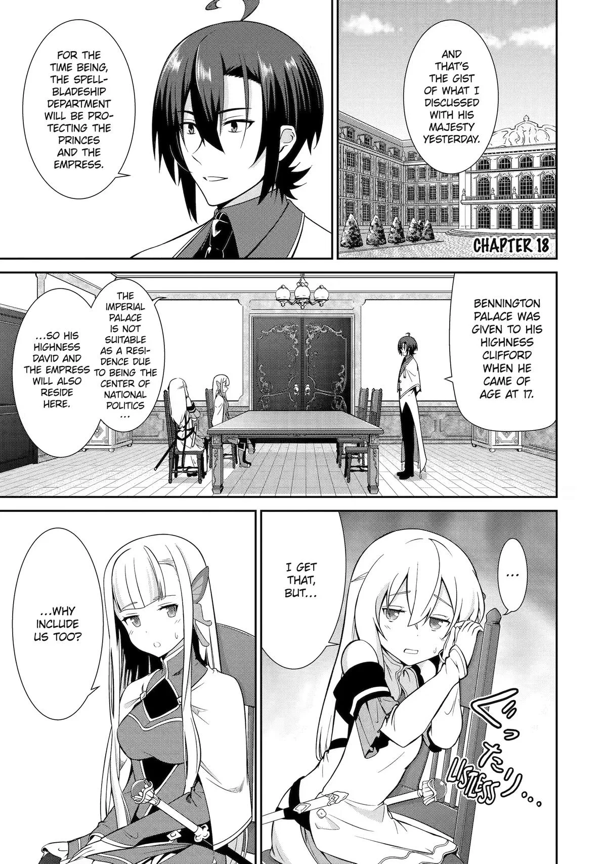 Trained to be the Ultimate Anti-magic Spellblade, chapter 18, page 1