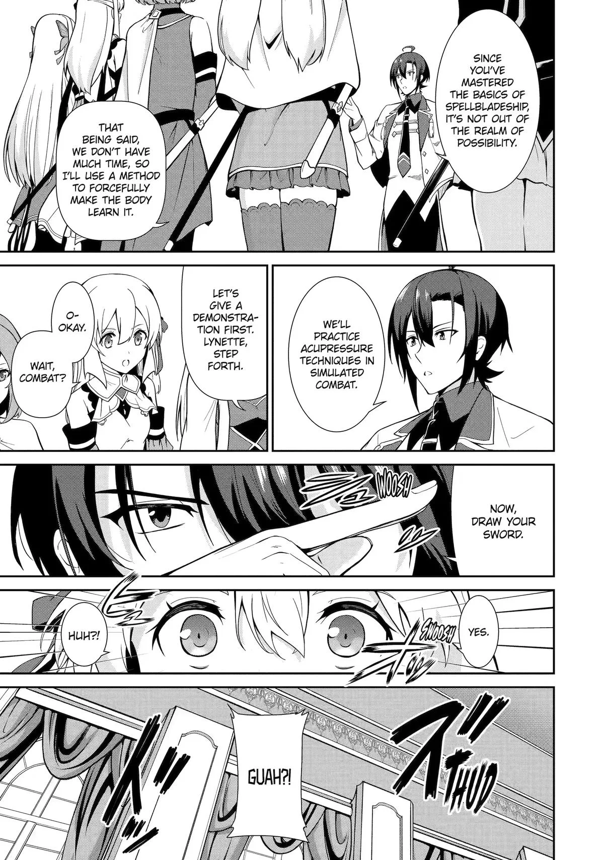 Trained to be the Ultimate Anti-magic Spellblade, chapter 20, page 31