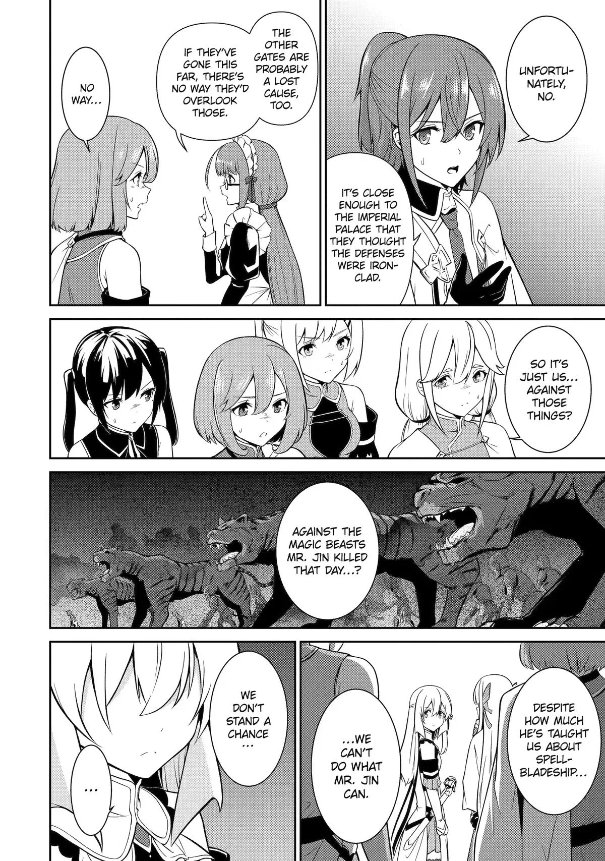 Trained to be the Ultimate Anti-magic Spellblade, chapter 21, page 36