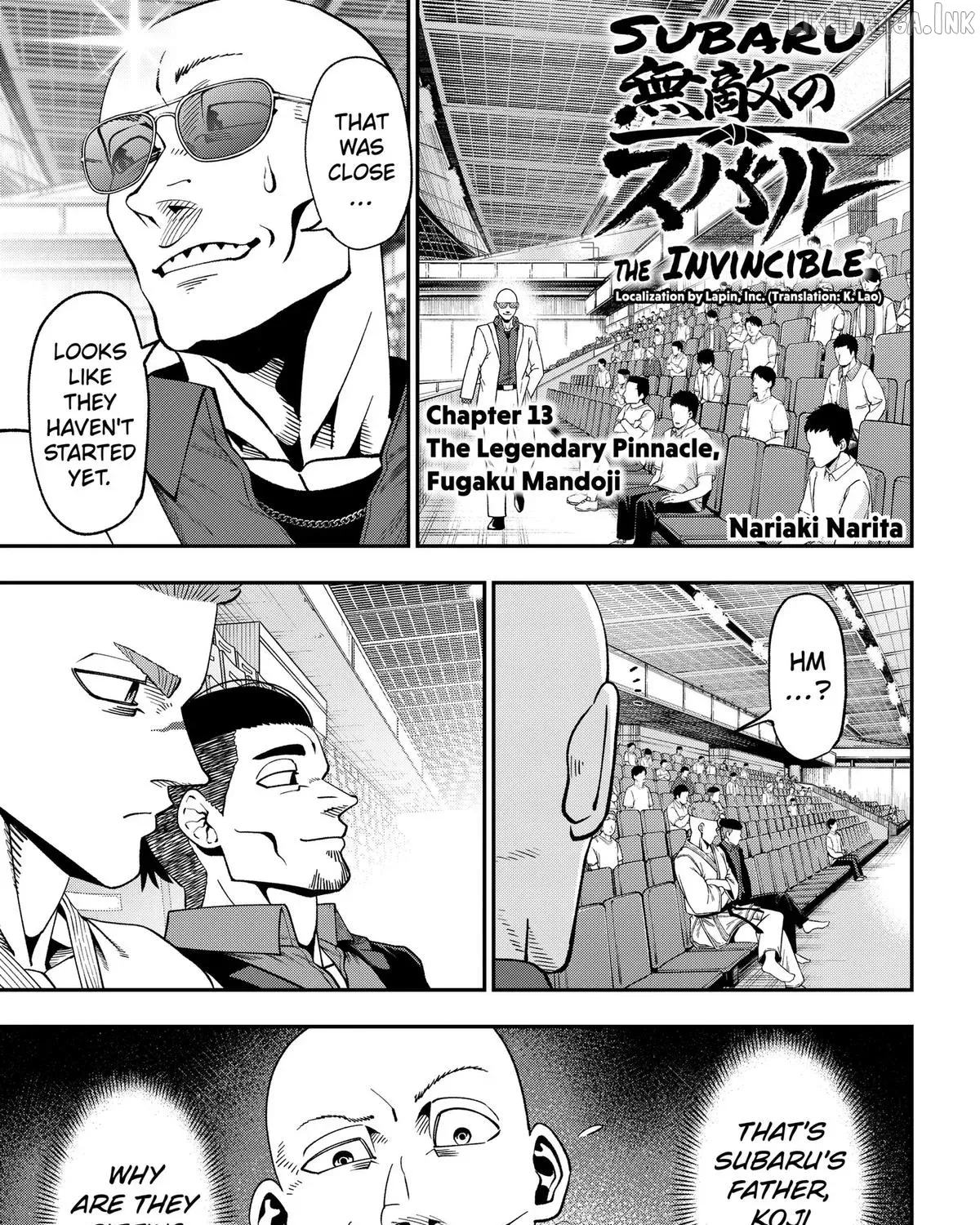 Subaru the Invincible, chapter 13, page 1