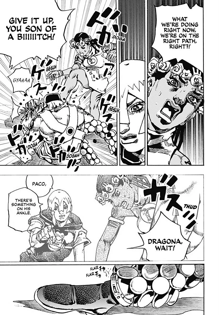 JoJo Bizarre Adventure Part 9: The JoJoLands, chapter 38, page 17