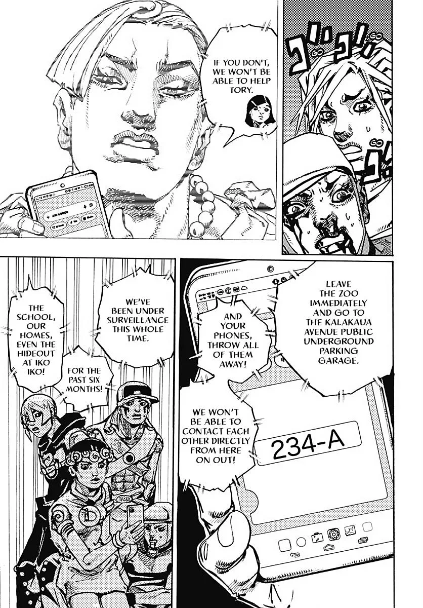 JoJo Bizarre Adventure Part 9: The JoJoLands, chapter 38, page 22