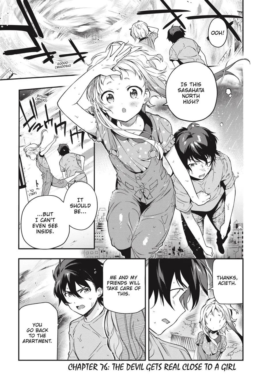 The Devil is a Part-Timer!, chapter 76, page 1