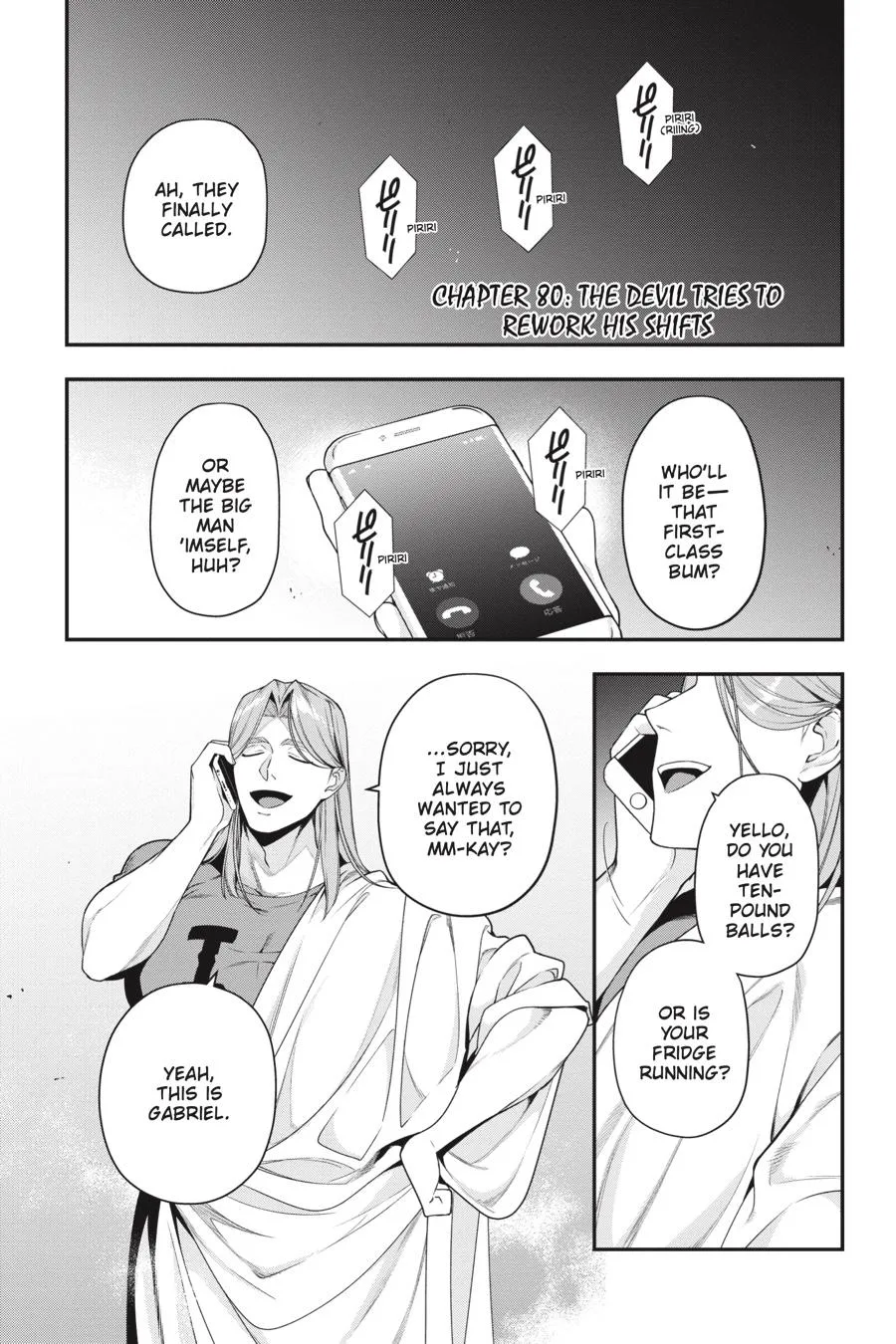 The Devil is a Part-Timer!, chapter 80, page 1