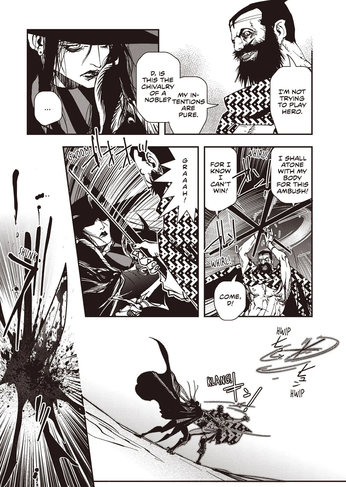Vampire Hunter D, chapter Vol 8, page 164