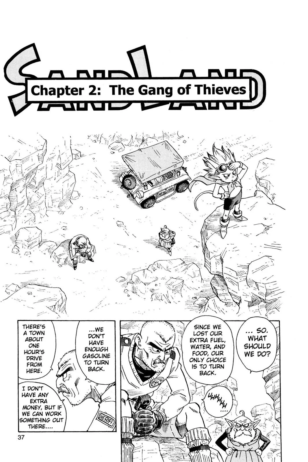 Sand Land, chapter 2, page 1