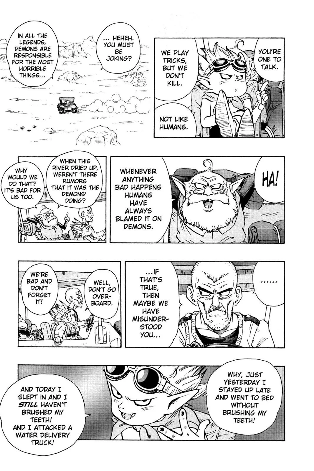 Sand Land, chapter 2, page 3