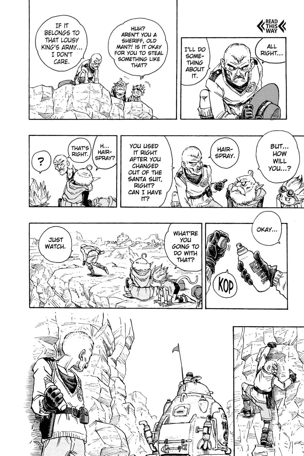 Sand Land, chapter 3, page 2